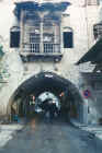 A street in Al-Jdeida, the Syrian Christian part of town 